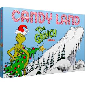 Candy Land: The Grinch Board Game, Play as Who-Ville Characters and Race to Mt. Crumpit, Classic Preschool Game for Kids and Families, Ages 5+, 2-4 Players, Officially Licensed Dr. Seuss Merchandise