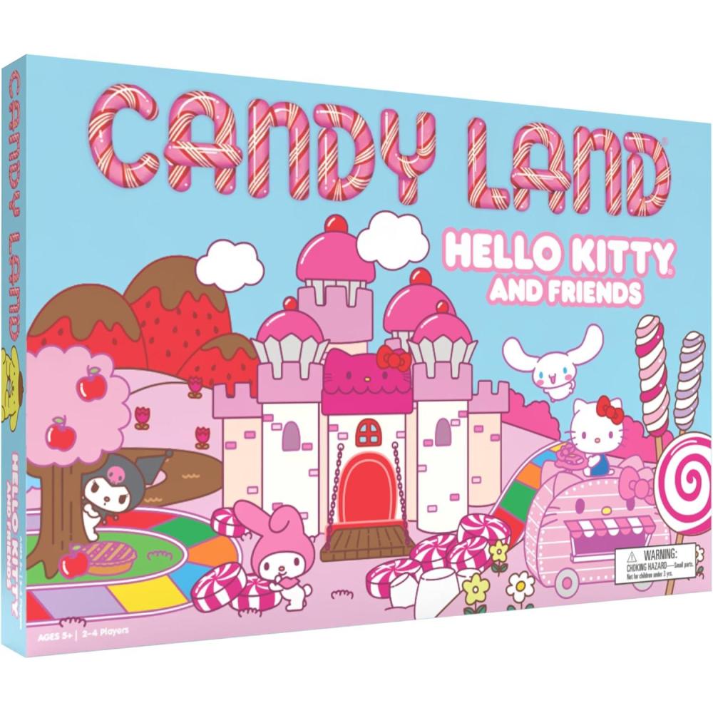 image:imageCandy Land Hello Kitty amp Friends Board Game Play as Hello Kitty My Melody Cinnamoroll amp Kuromi Preschool amp Family Board Game for Ages 5 24 Players Officially Licensed Sanrio Merchandise
