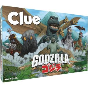 CLUE: Godzilla Board Game, Solve Who Kidnapped Minilla, Identify Which Kaiju & Villain Group are Behind It, Explore Iconic Like Monster Island & Tokyo, Official TOHO Co. Merchandise & Collectible